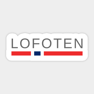 Lofoten Norge | Norway Sticker